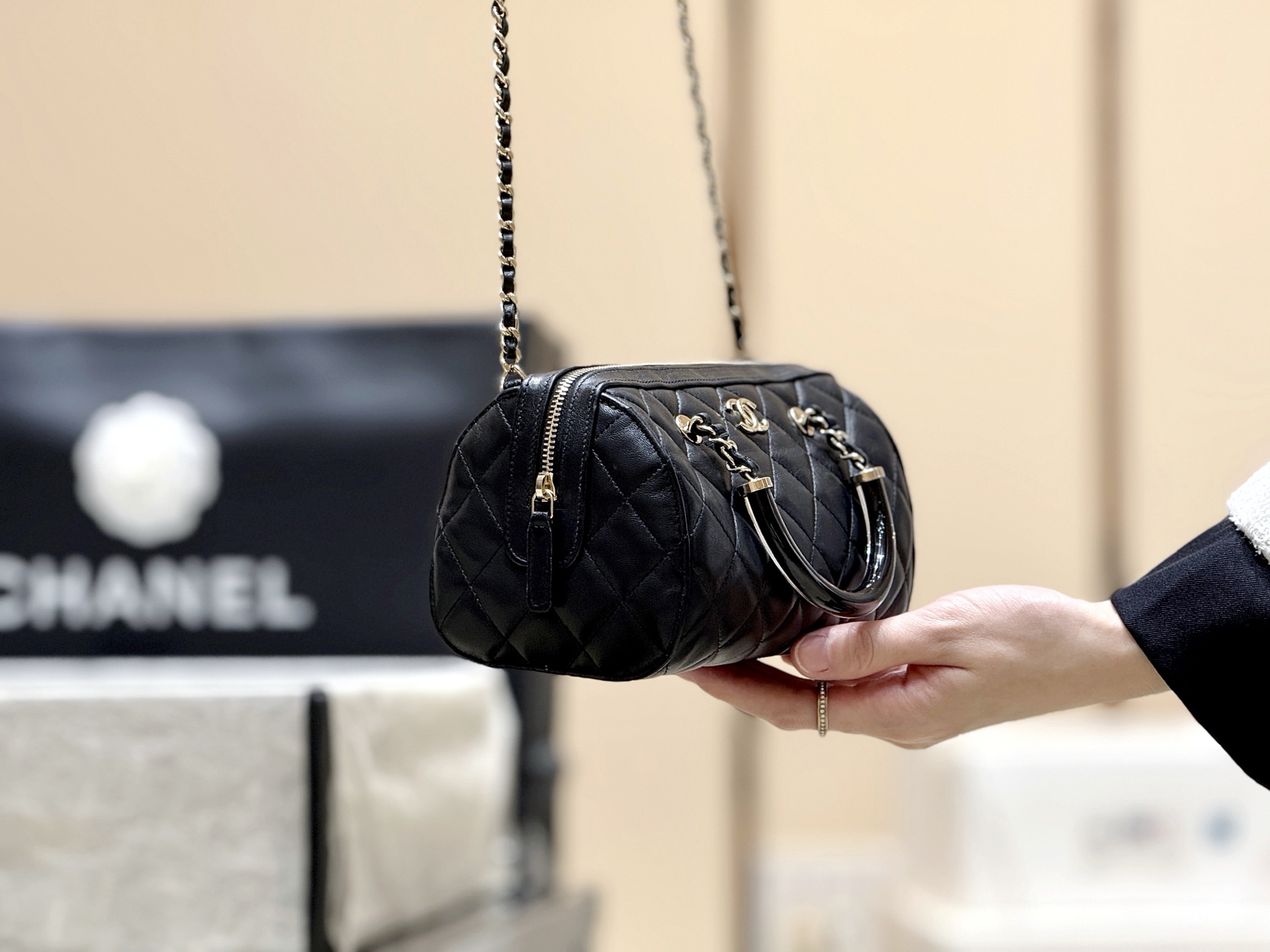 Chanel 25C Early Spring Collection mini Boston bag AP4411 00148