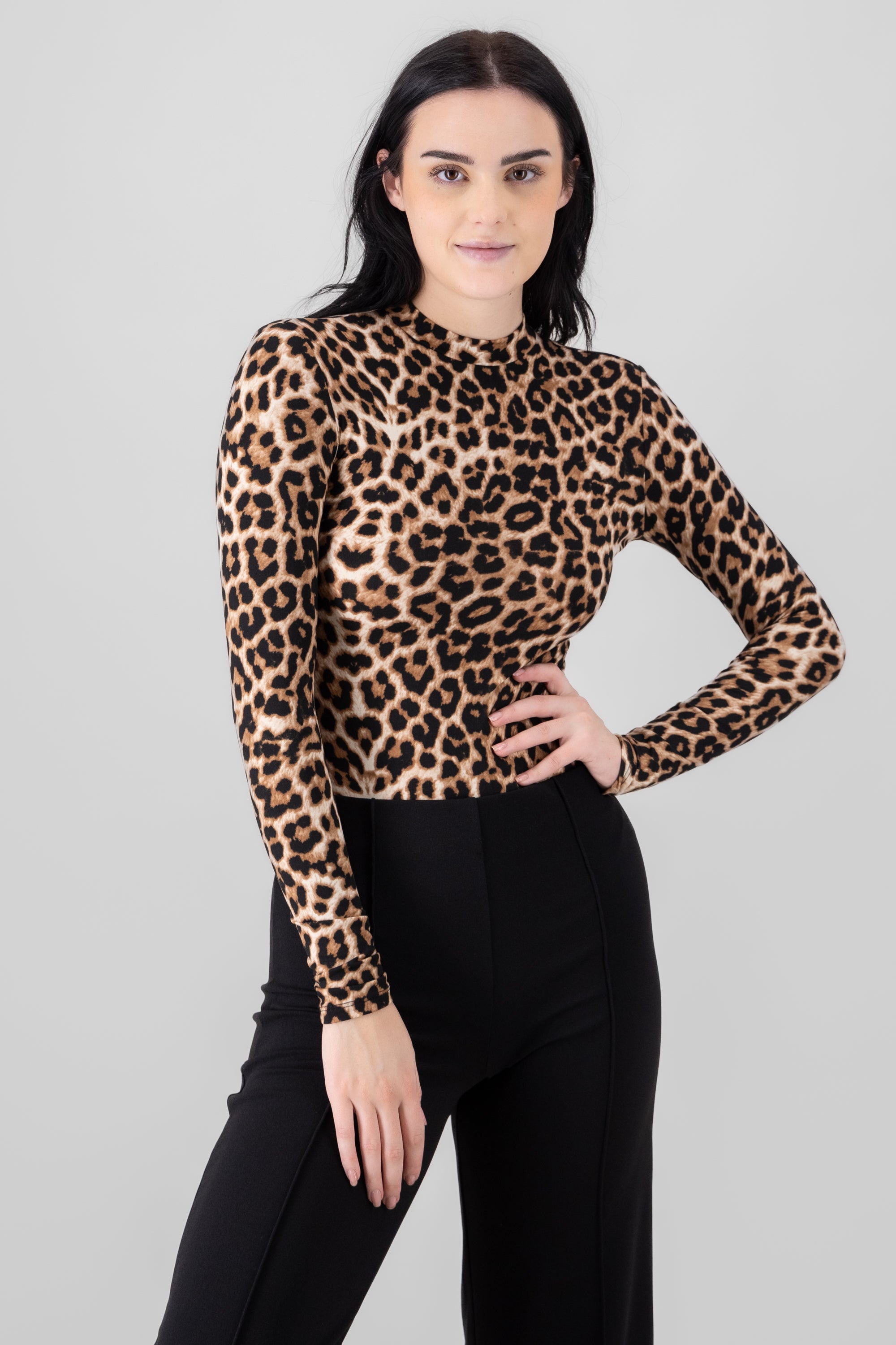 Animal Print Bodysuit