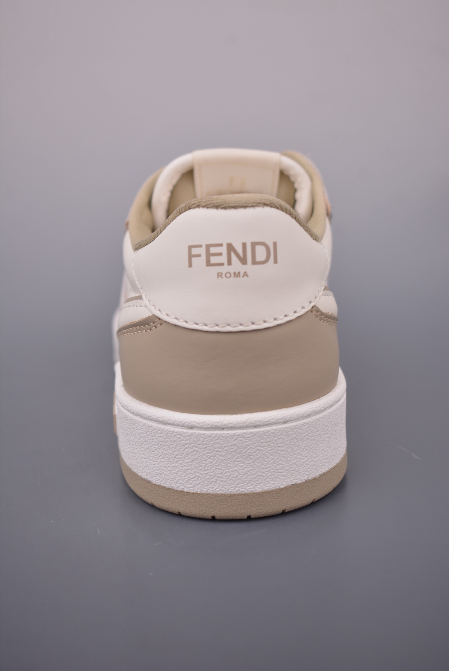 Fendi Match round toe thick sole FF print casual shoes 7E1493L11
