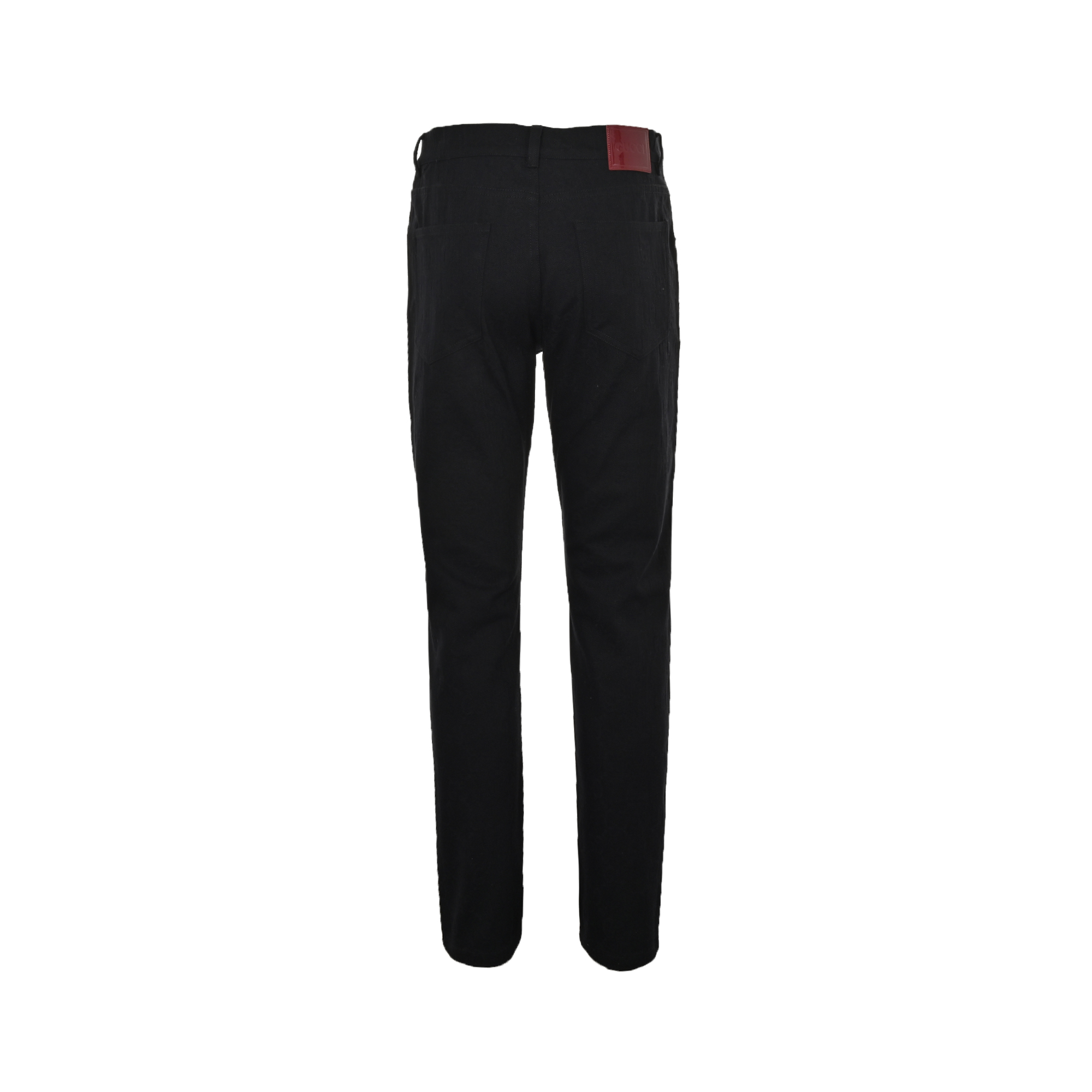 Gucci 24Fw Double G all over jacquard denim jeans
