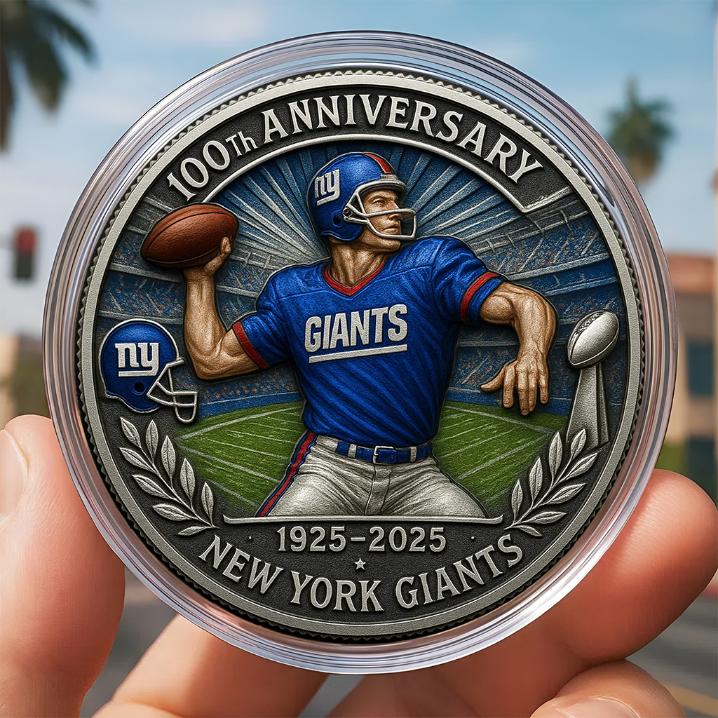 New York Giants 100th Anniversary Coin