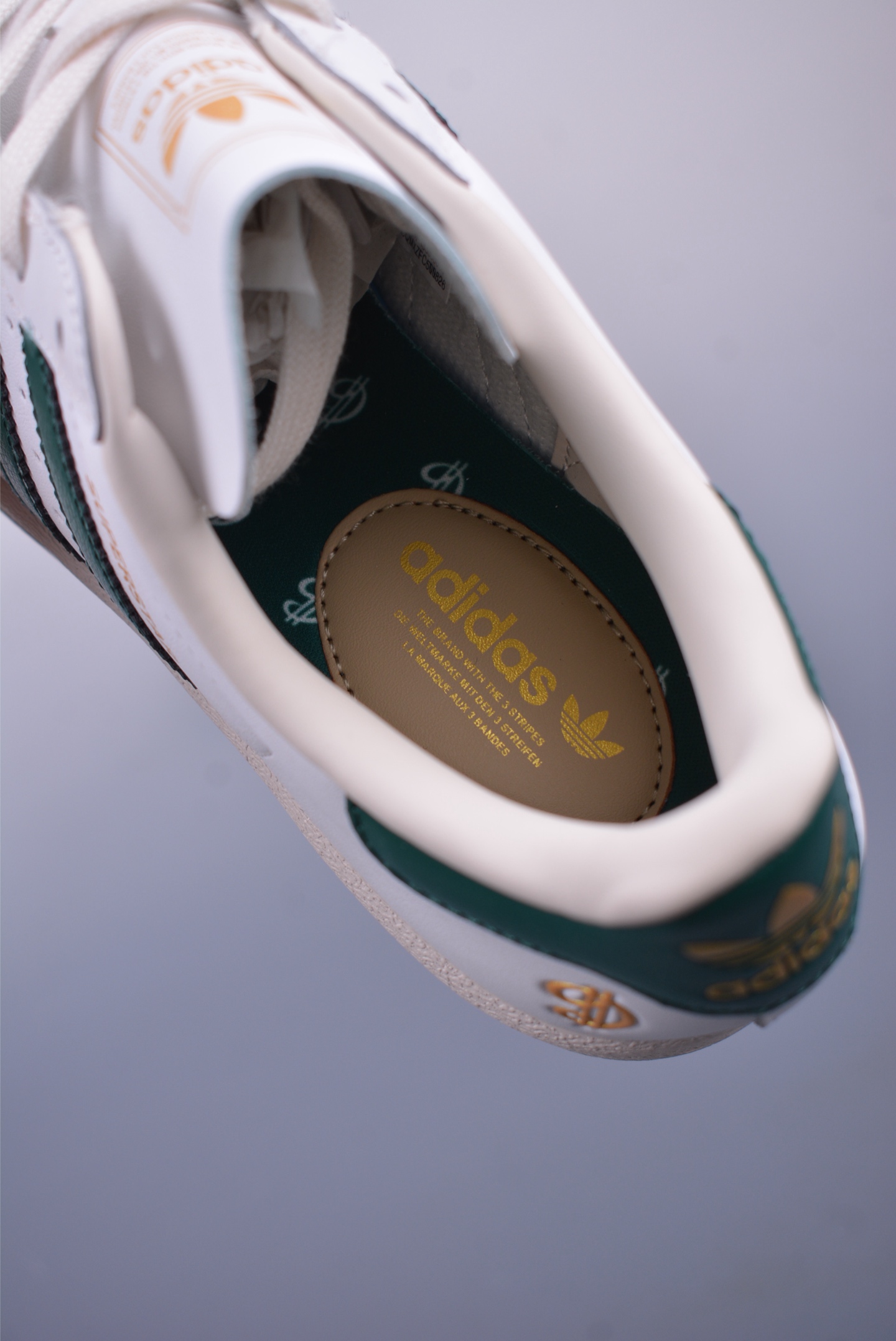 Adidas Originals Superstar II Sneakers White, Green and Gold Label EG4958