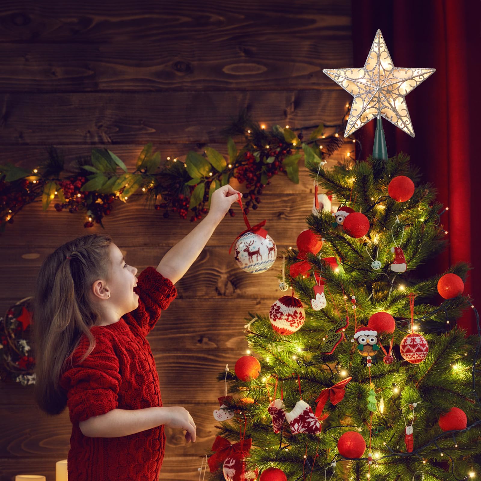 🎄Early Christmas Sale 49% OFF🎄Christmas Tree Topper Star Lights