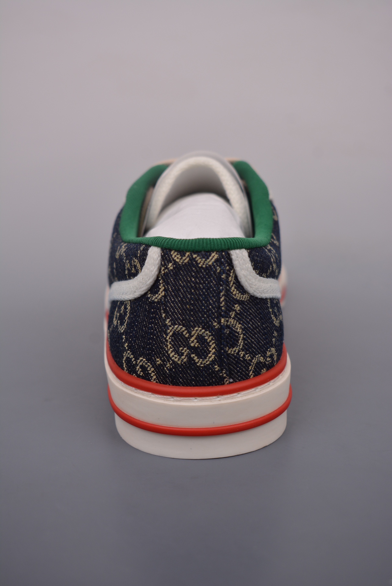 Gucci Tennis 1977 Print Sneaker Dark Blue Denim