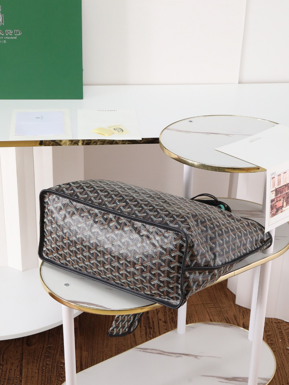 Goyard anjou small handbag 020166