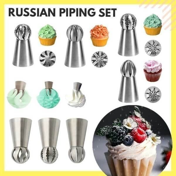 🔥Last Day Promotion-[SAVE 65% OFF]--Cake Decor Piping Tips-BUY 3 GET 20% OFF & FREE SHIPPING