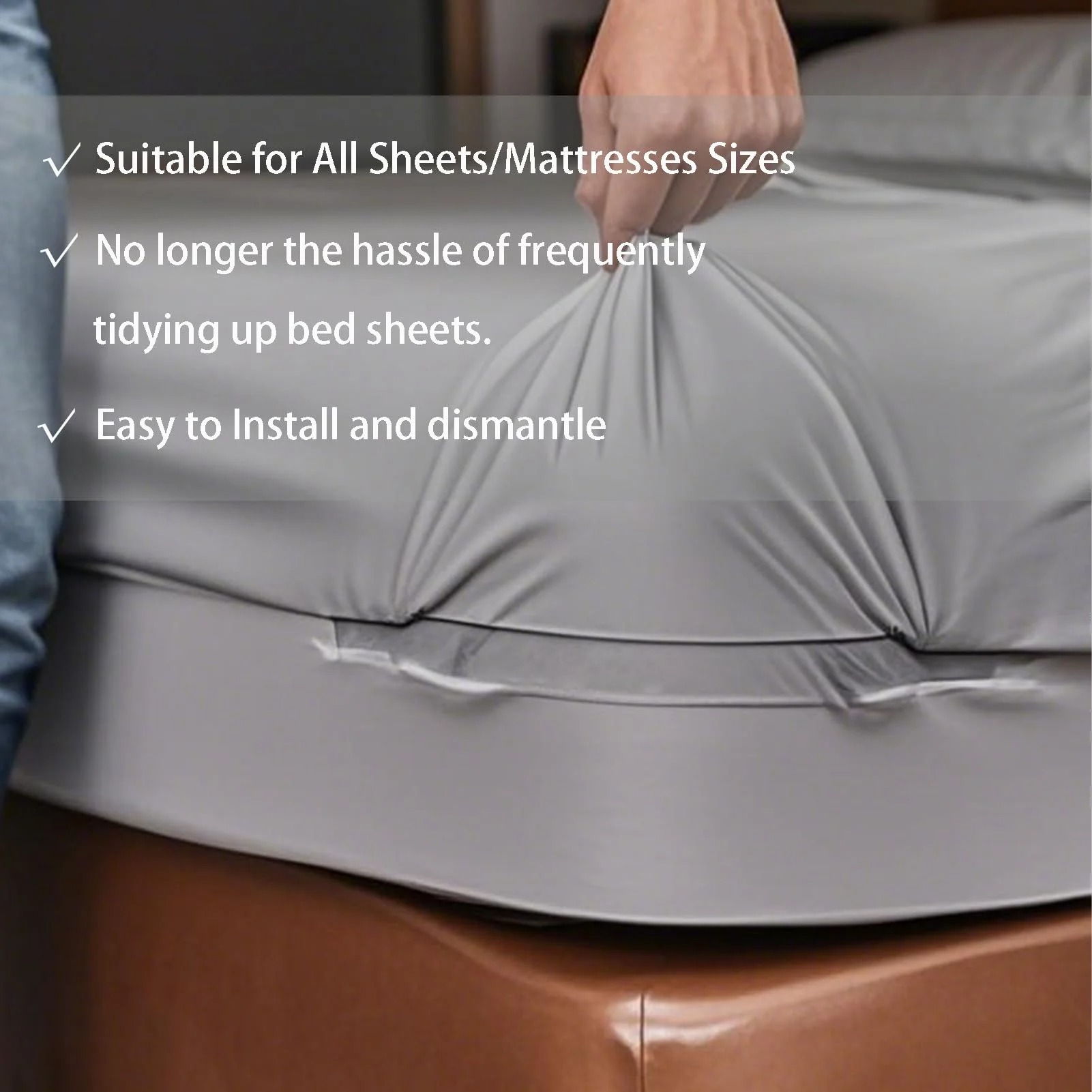 💖💖Sheet Holders - Secure Bed Sheets Firmly in Place