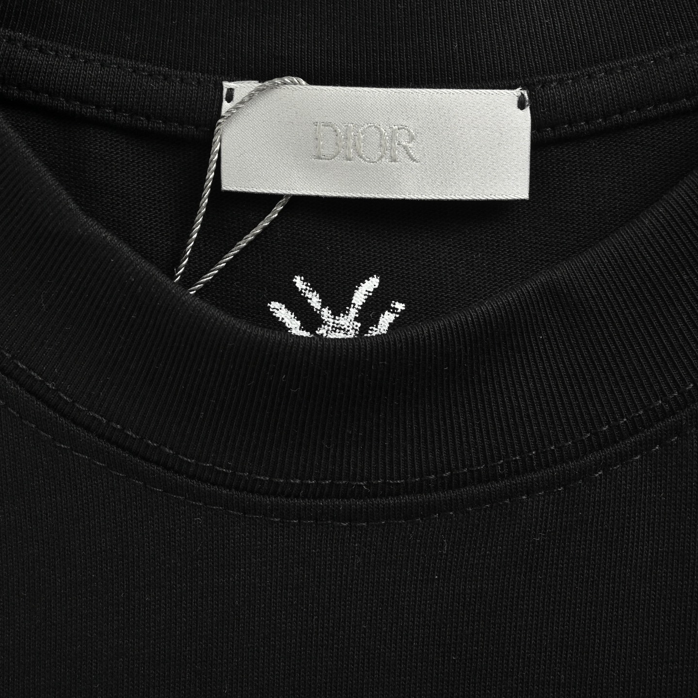 Dior 25ss 1947 damaged letter print short sleeves