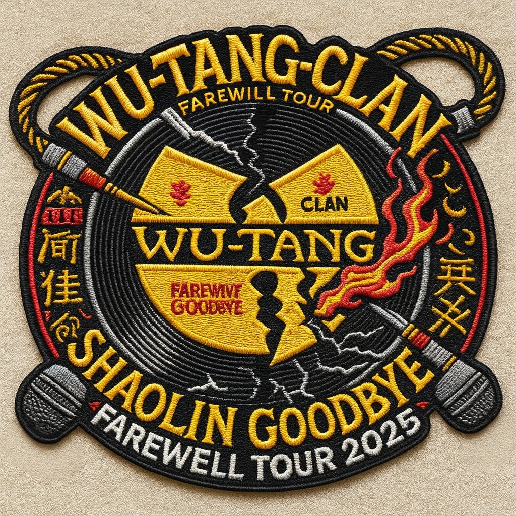 Wu-Tang Clan Memorial Patch | Final Chamber Farewell Tour