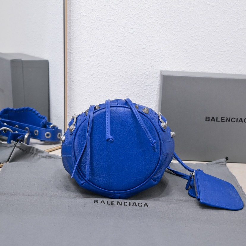 Balenciaga Lecagole Bucket Motorcycle Bag