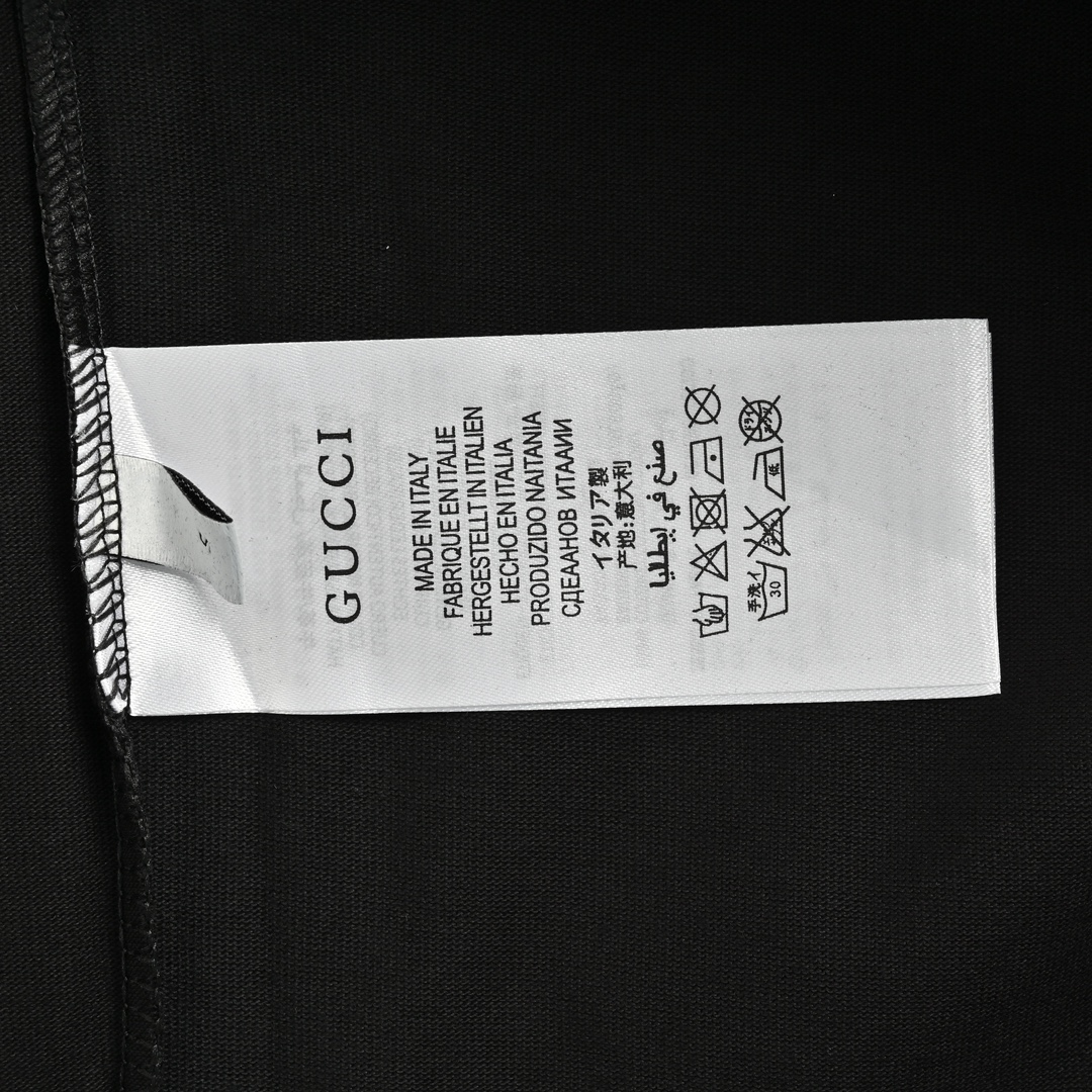 Gucci 24ss kitten print short sleeves