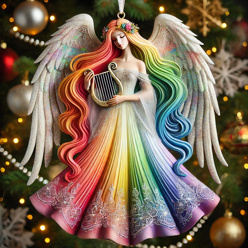 Angel Xmas Tree Ornament