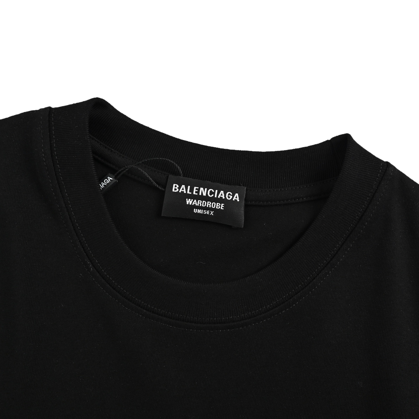 Balenciaga Hand-painted Double B Print Short Sleeve