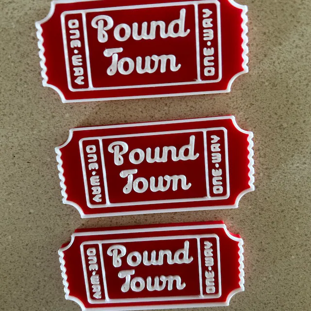 🎟️Pound Town Ticket | Gag Gift