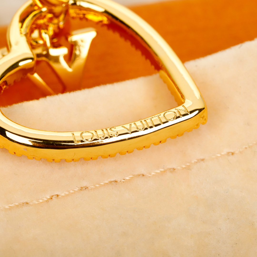 Louis Vuitton Heart Earrings