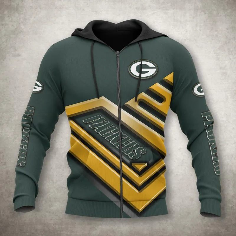 GREEN BAY PACKERS 3D HOODIE DK4383