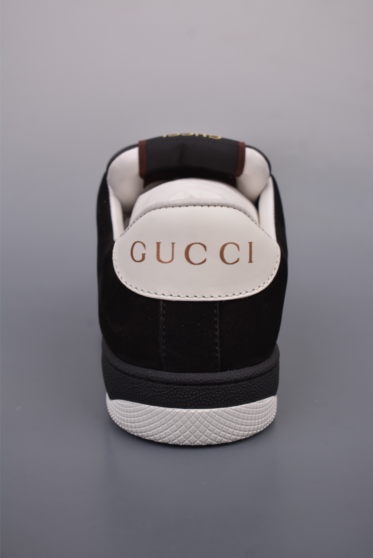 Gucci Screener GG Sneaker Low black and white diamonds