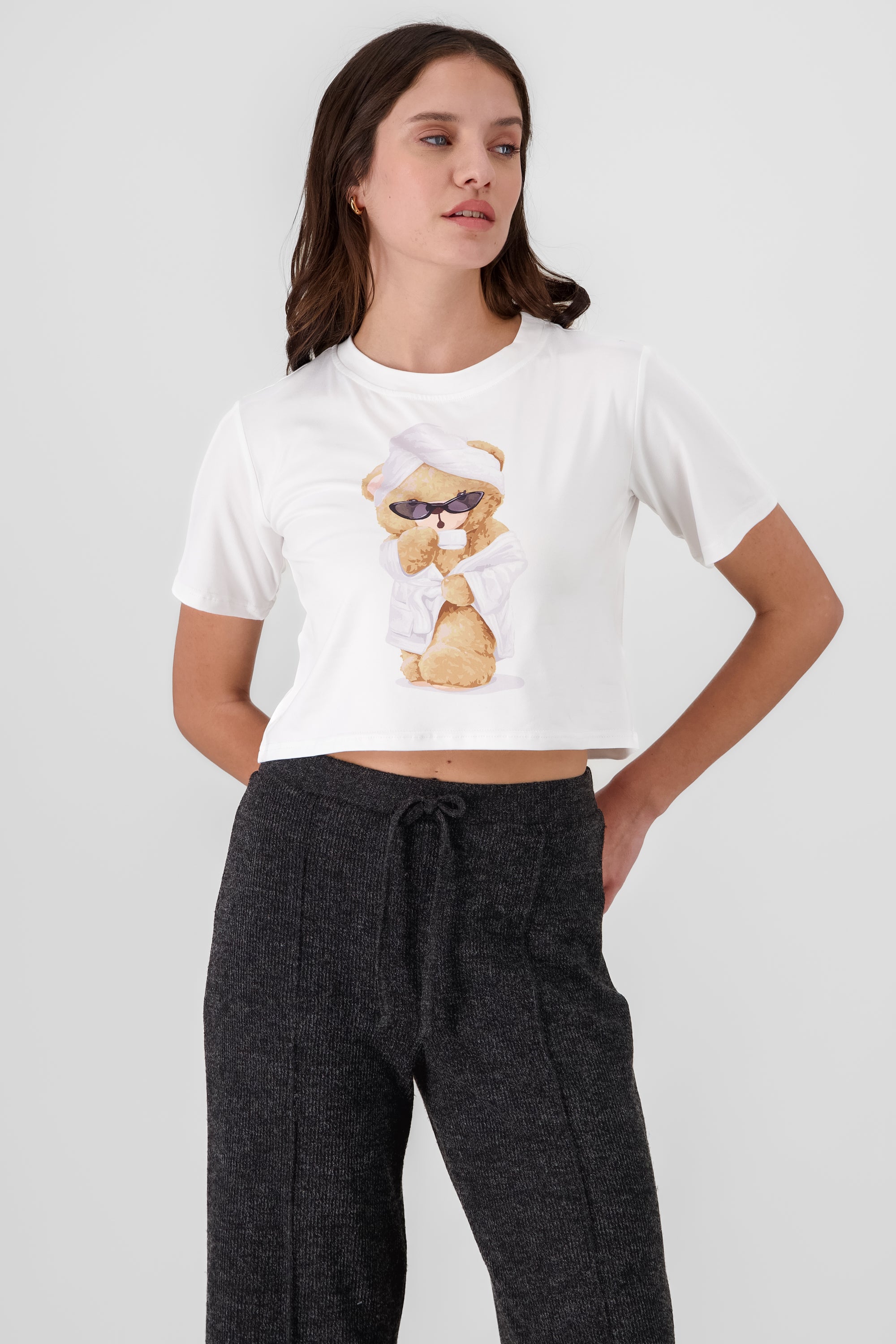 Teddy Bea Printed T Shirt