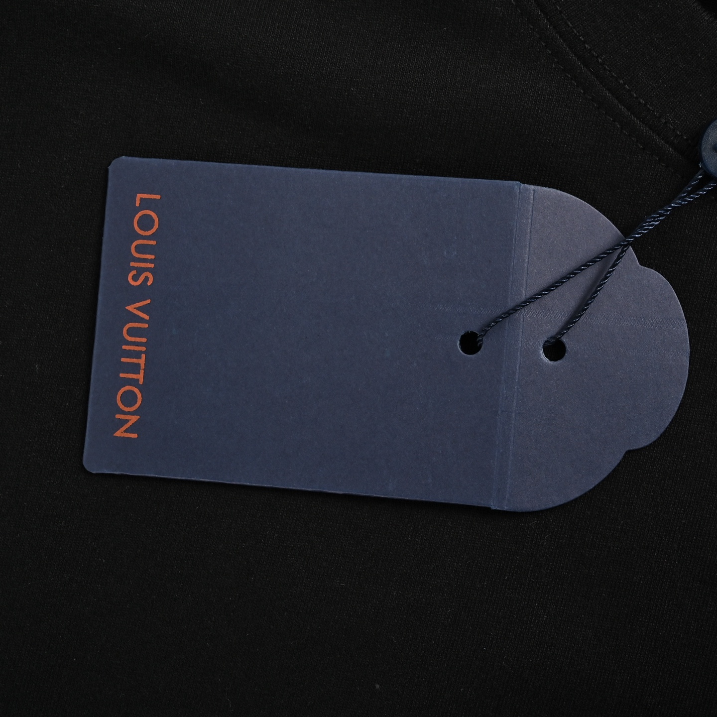 Louis Vuitton 25ss chest embroidered lettering short sleeve