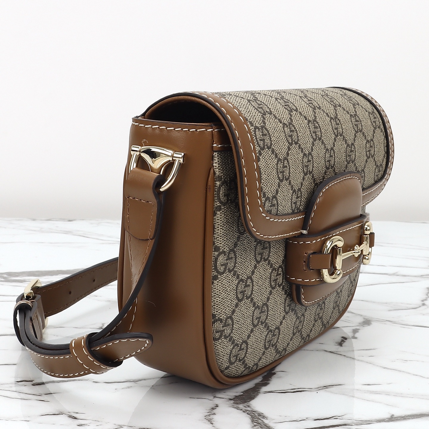 Gucci Horsebit 1955 Soft small shoulder bag 815205 FAD6L 9758