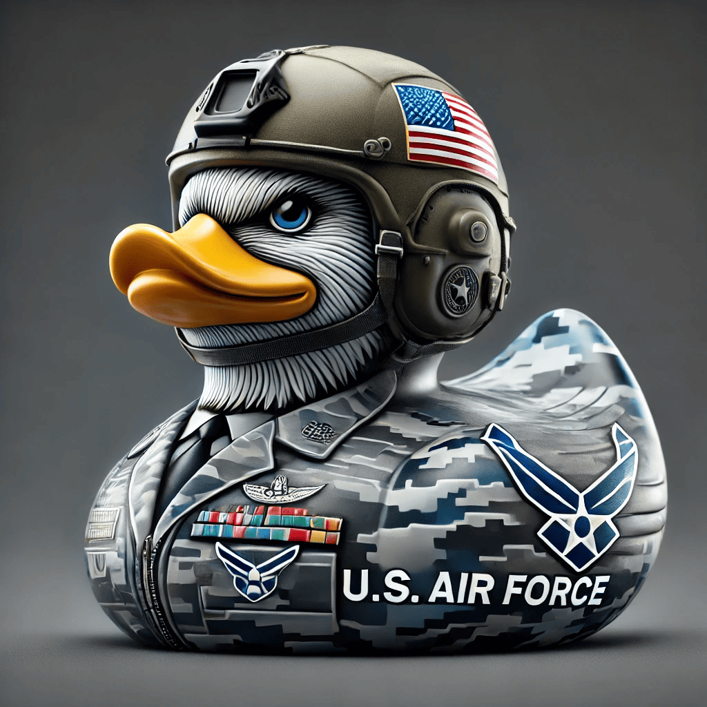 Military themed ducks