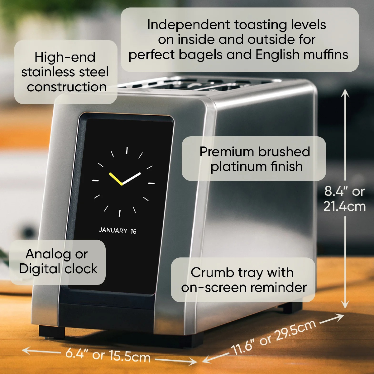💝LAST DAY OF CLEARANCE - REVOLUTION TOASTER