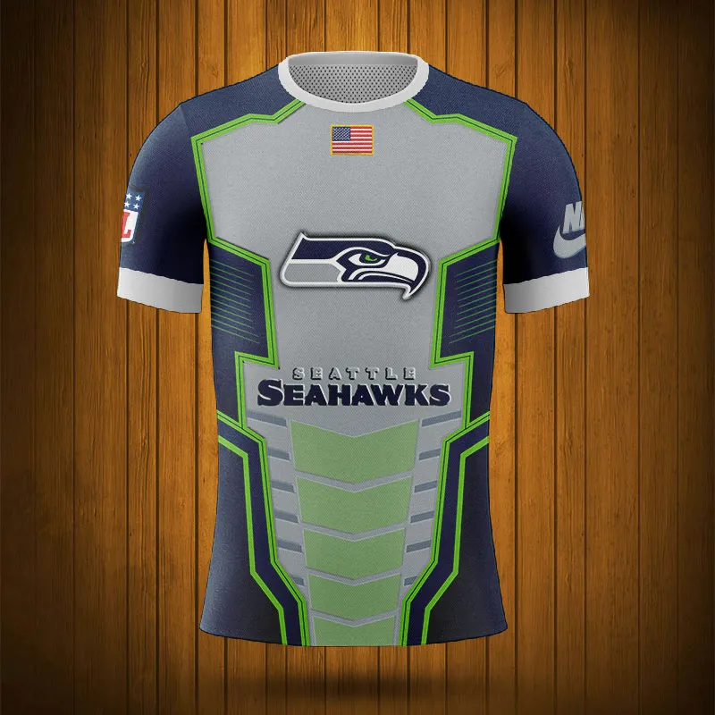 SEATTLE SEAHAWKS 3D HOODIE TTB4327