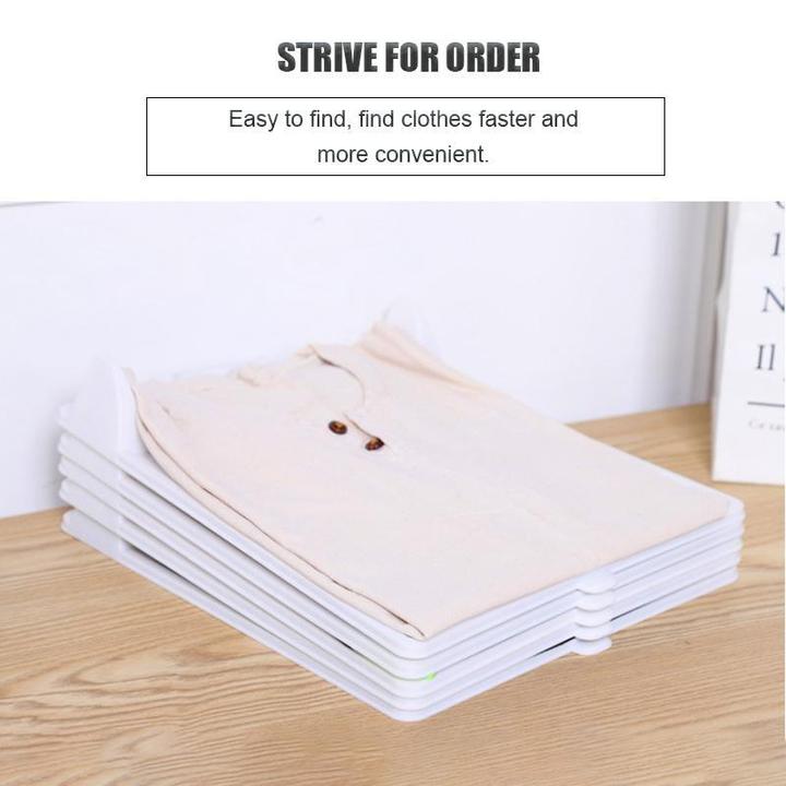 Closet Organizer Clothing Trays (10 Pcs)