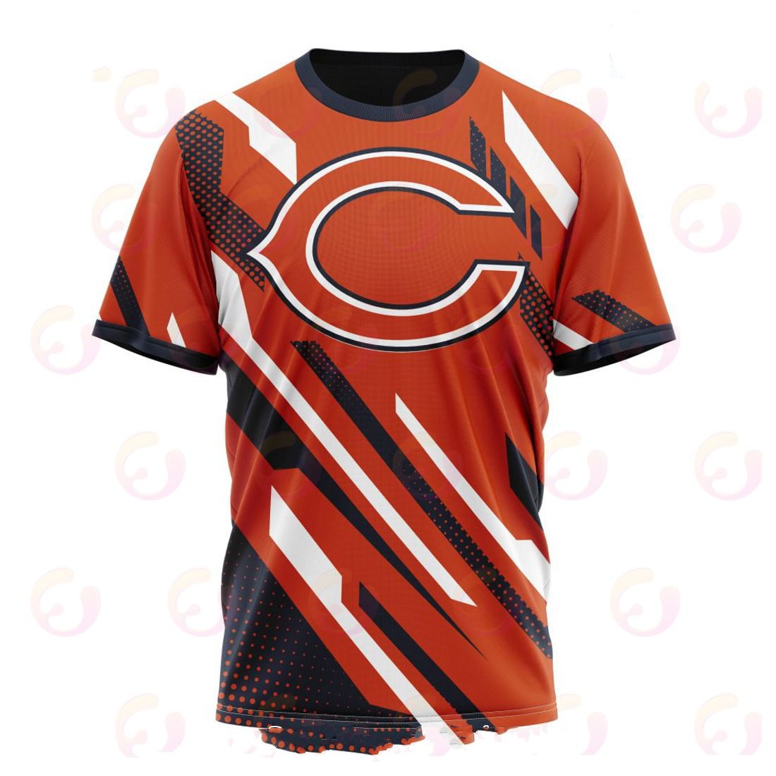 CHICAGO BEARS 3D HOODIE SPECIAL MOTOCROSS CONCEPT