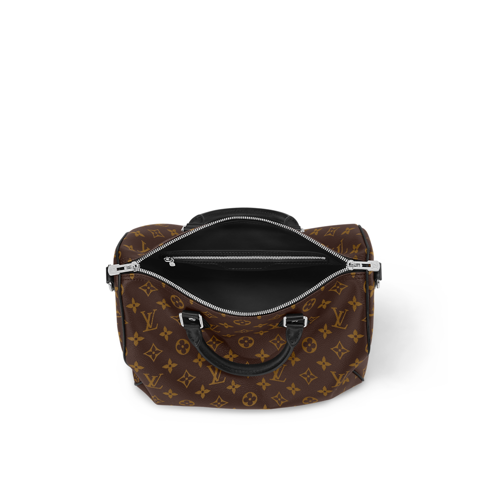 Louis Vuitton SPEEDY SOFT 30 DARK Bag M12243