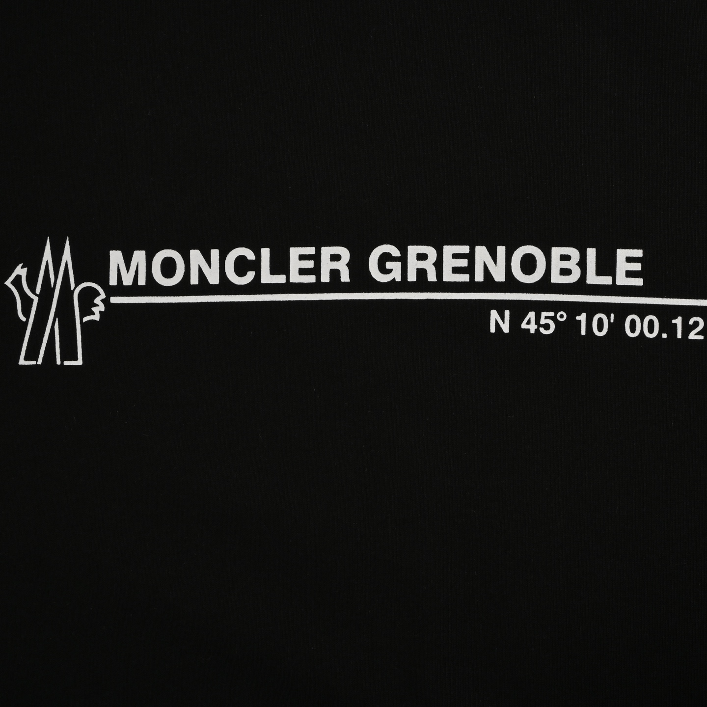 Moncler 25ss coordinate letter print short sleeve
