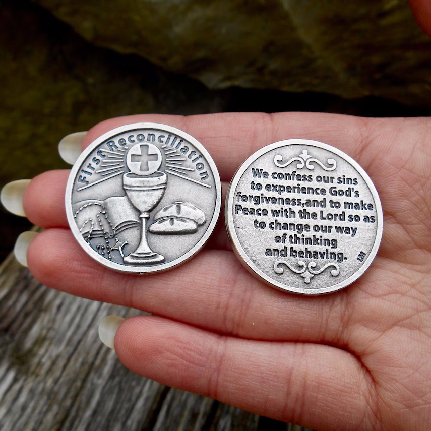 1st Holy Communion Token | First Reconciliation Gift