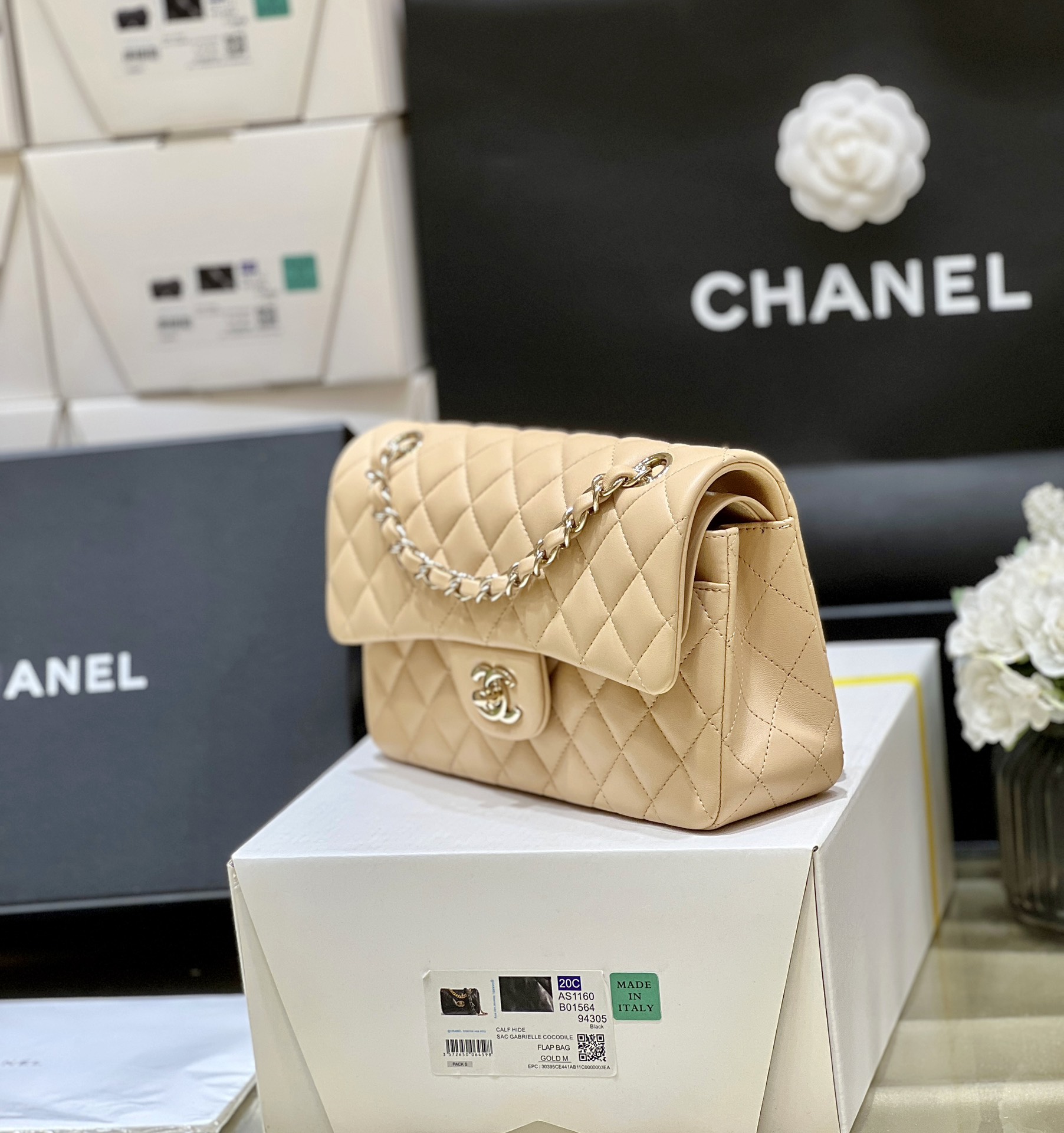 Chanel 25C handle long box AP4404