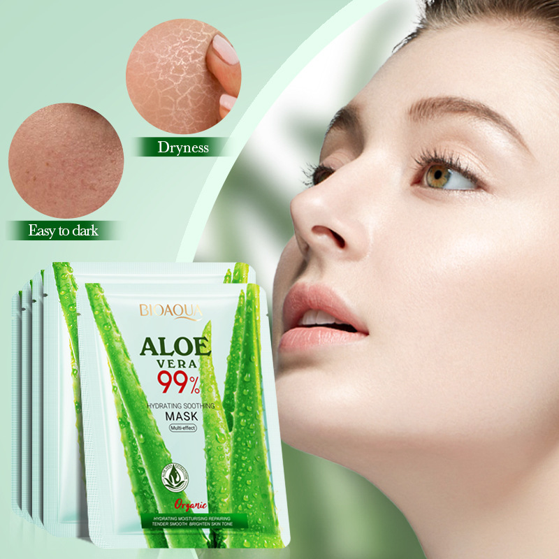 Aloe Vera Moisturizing Soothing Hydrating Mask Keeps Skin Vitality