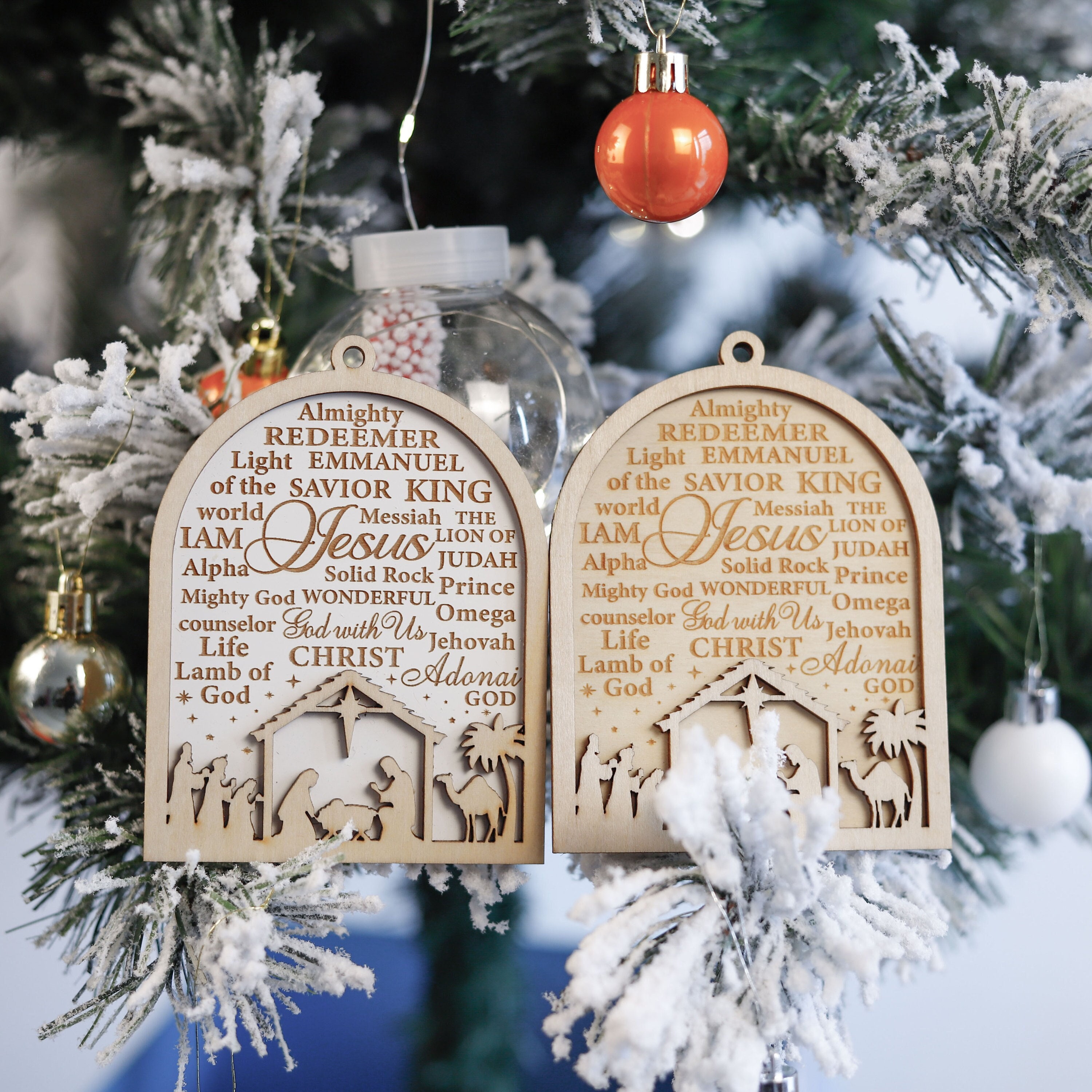 Names of God Bauble Ornament