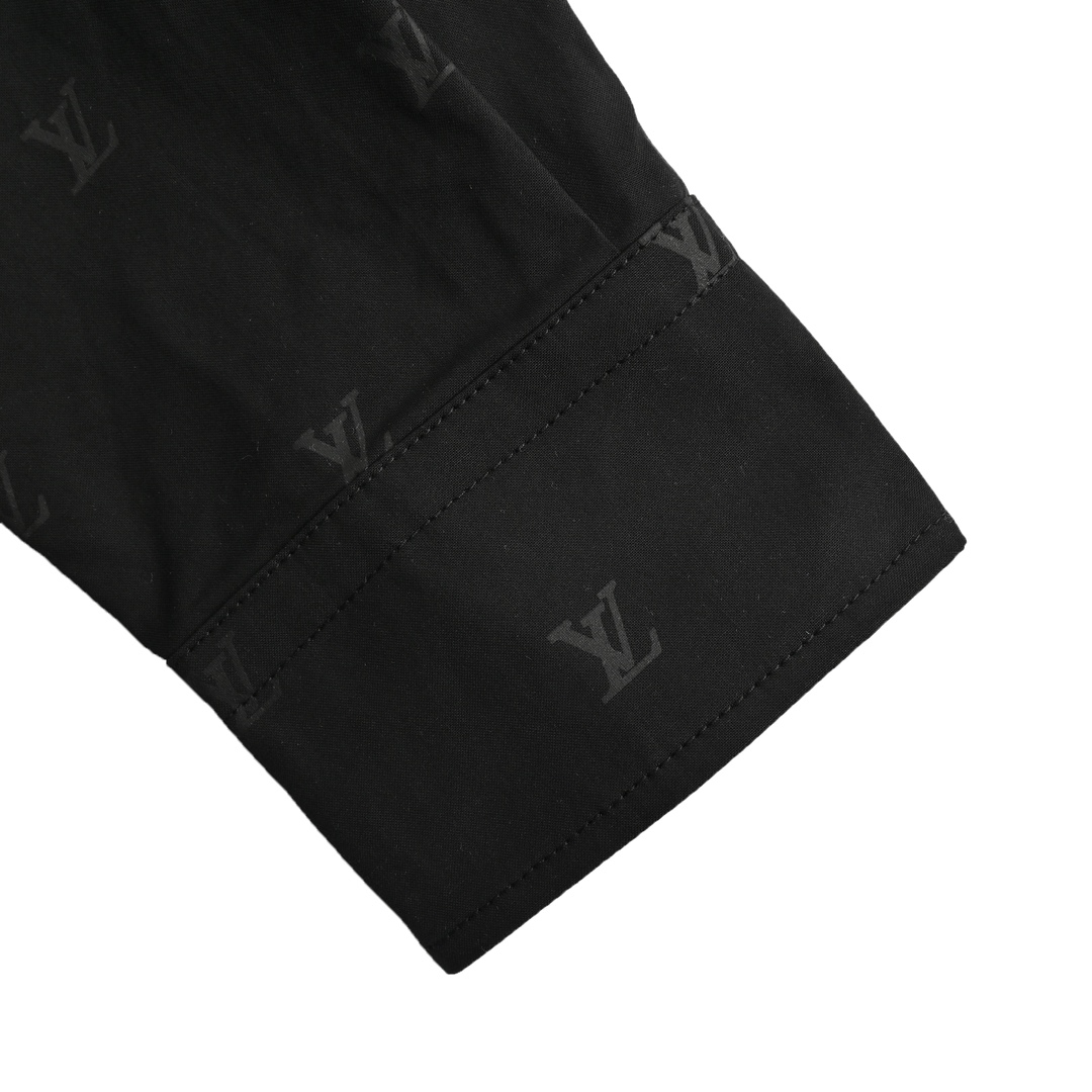 Louis Vuitton 24ss all-over small logo print shirt