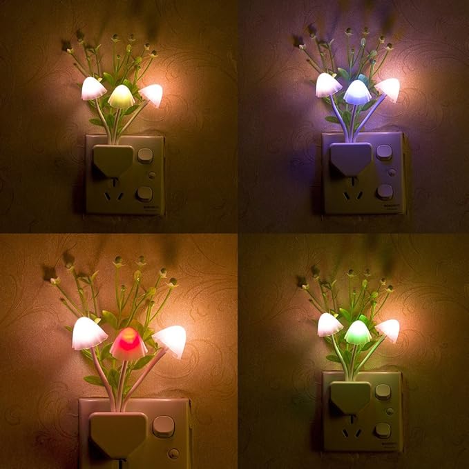 💡🍄Mushroom Color Night Light