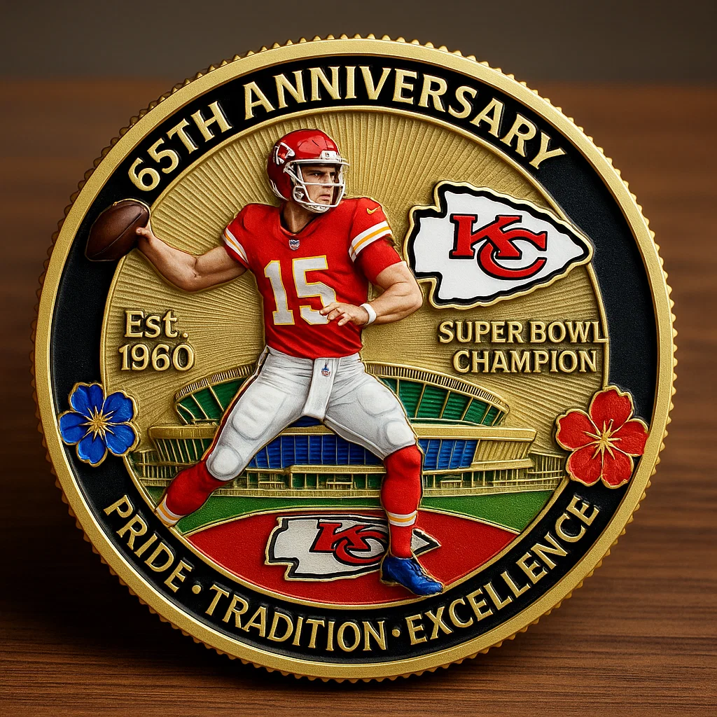 Kansas City Chiefs 65th Anniversary Coin