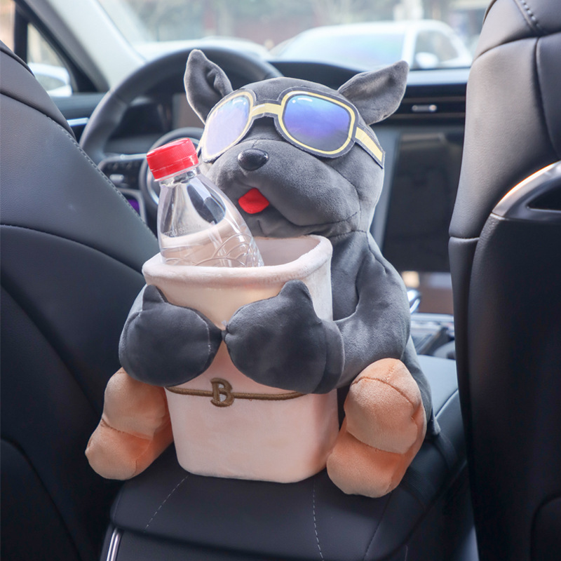 🐶🐼Cute multifunctional tissue box trash can animal dolls🔥 (Flash Sale - 50% Off)