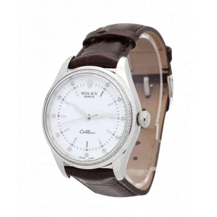 Rolex Cellini 4233 Danaos “White Dial” Top Grade Clone 1:1