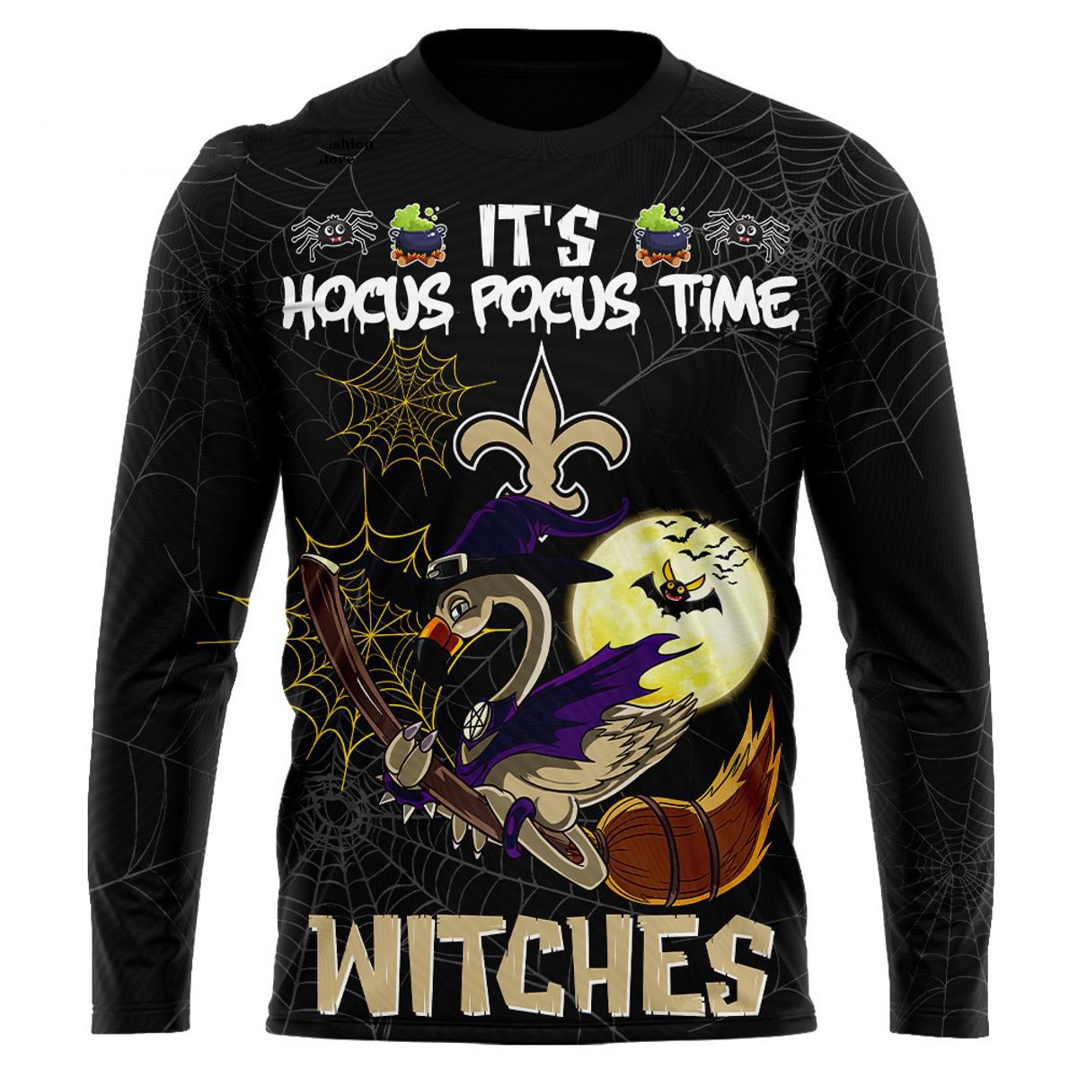 NEW ORLEANS SAINTS 3D HOODIE HALLOWEEN002