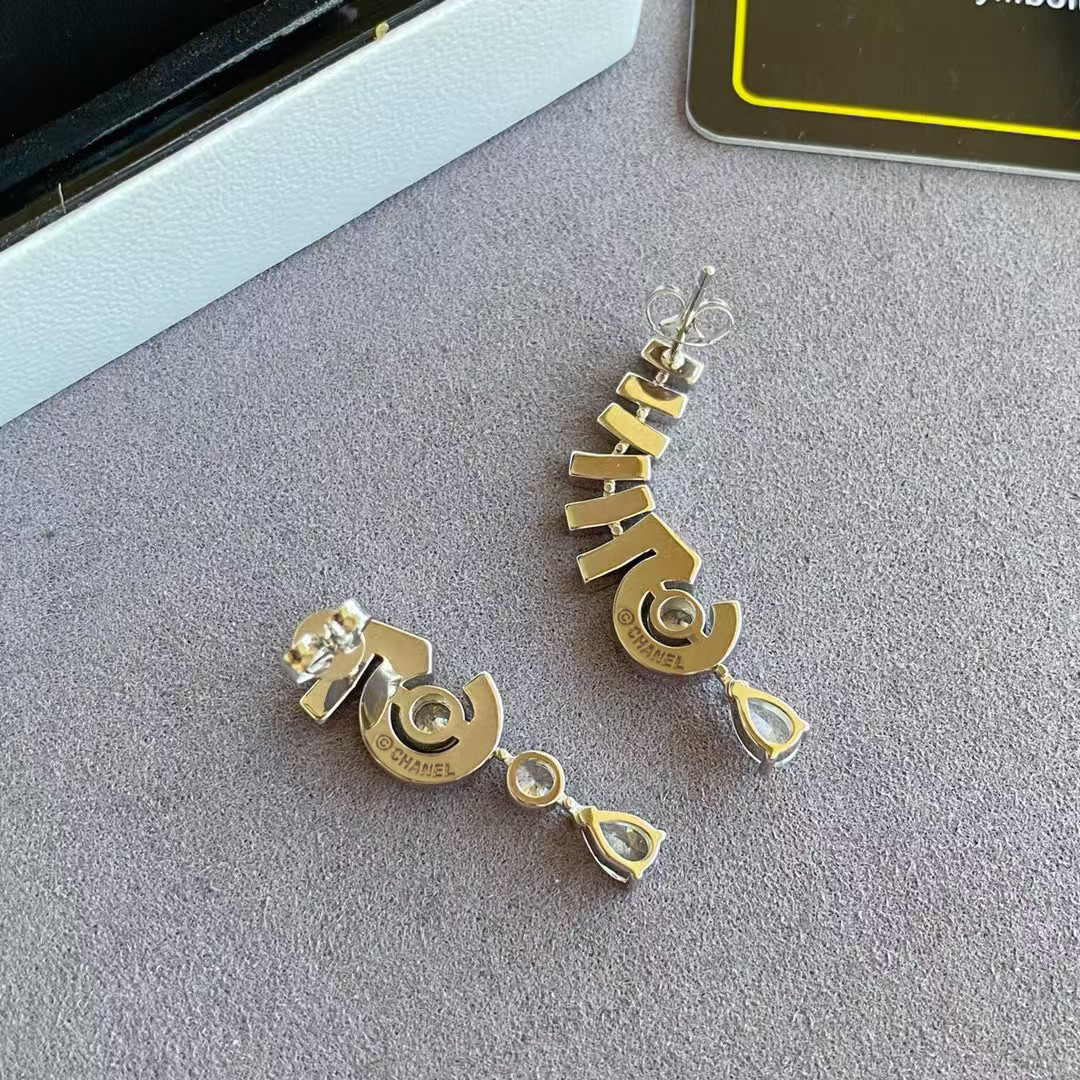 Chanel 5 tassel earrings