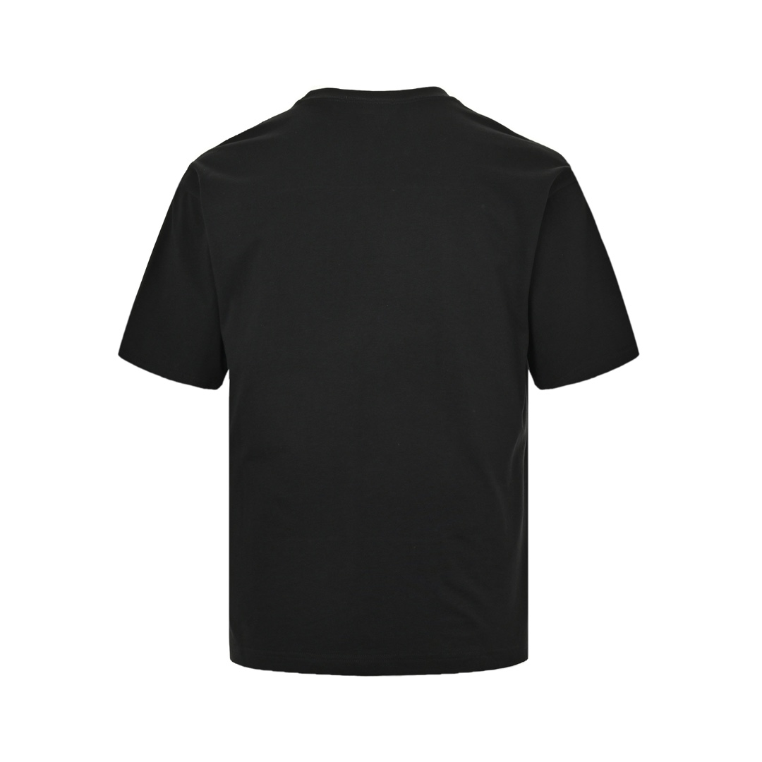 Balenciaga 24ss colorful logo printed short sleeves