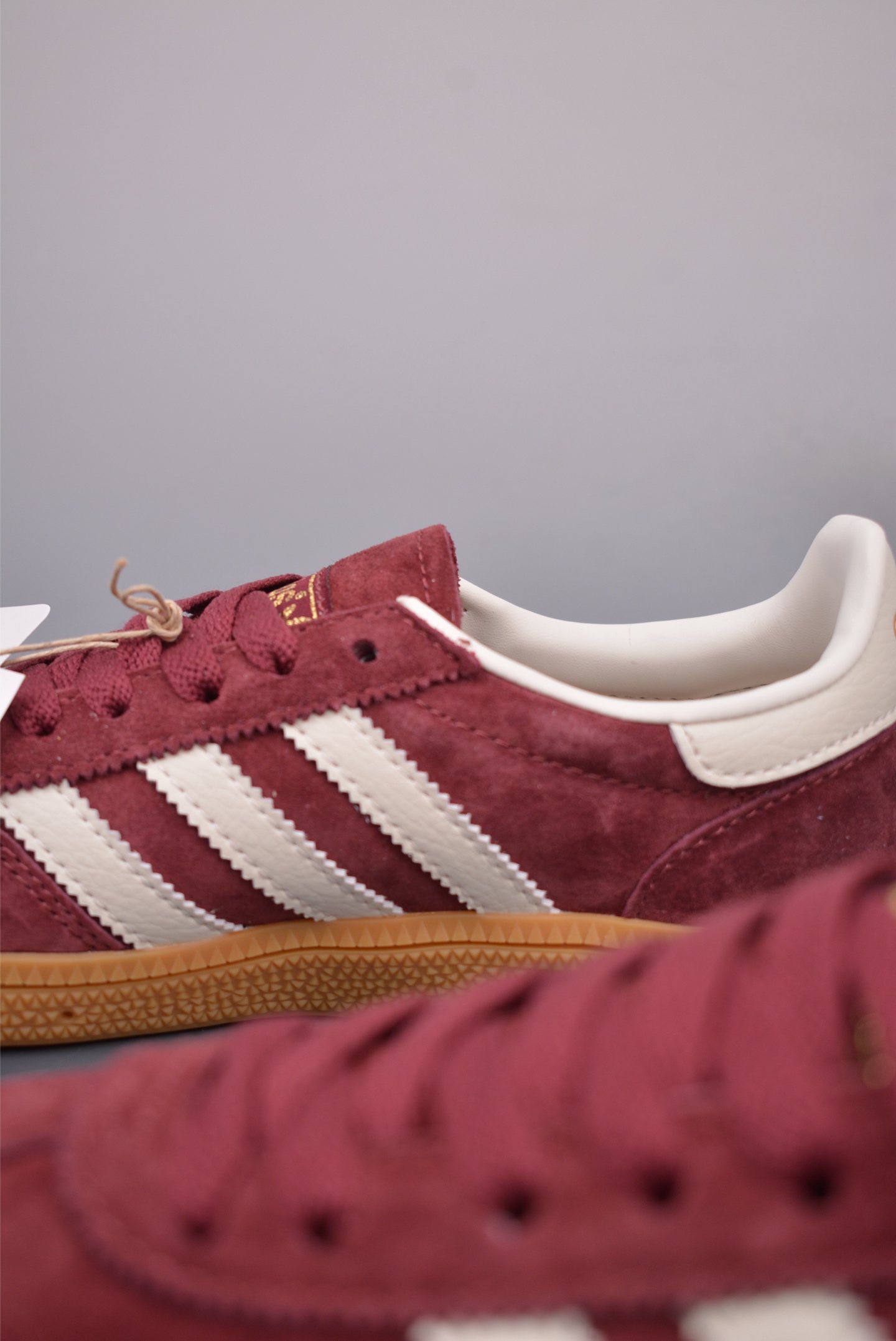 Adidas Originals Handball SPZL Suede Wine Red Off-White JI1020