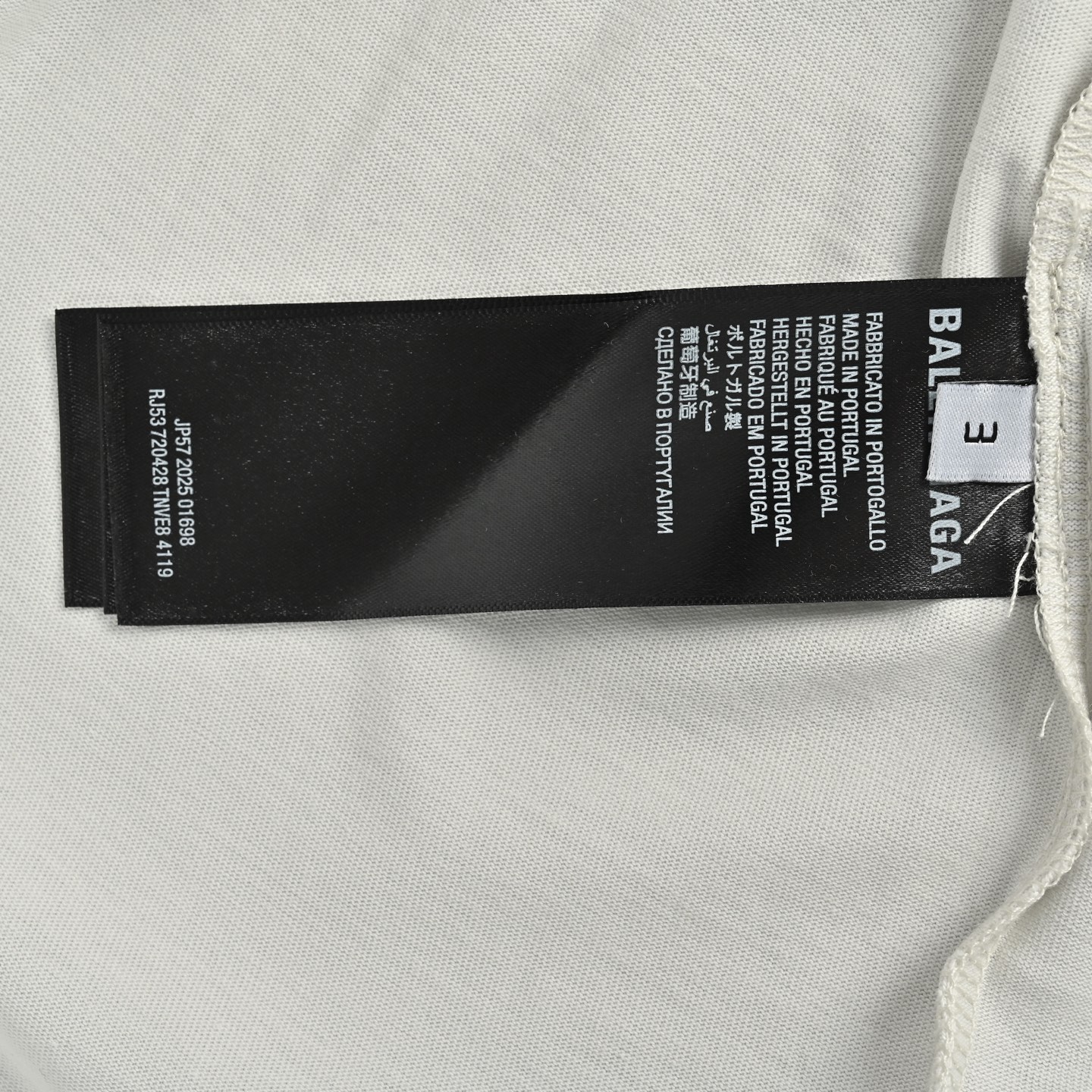 Balenciaga 25ss sneaker print short sleeve