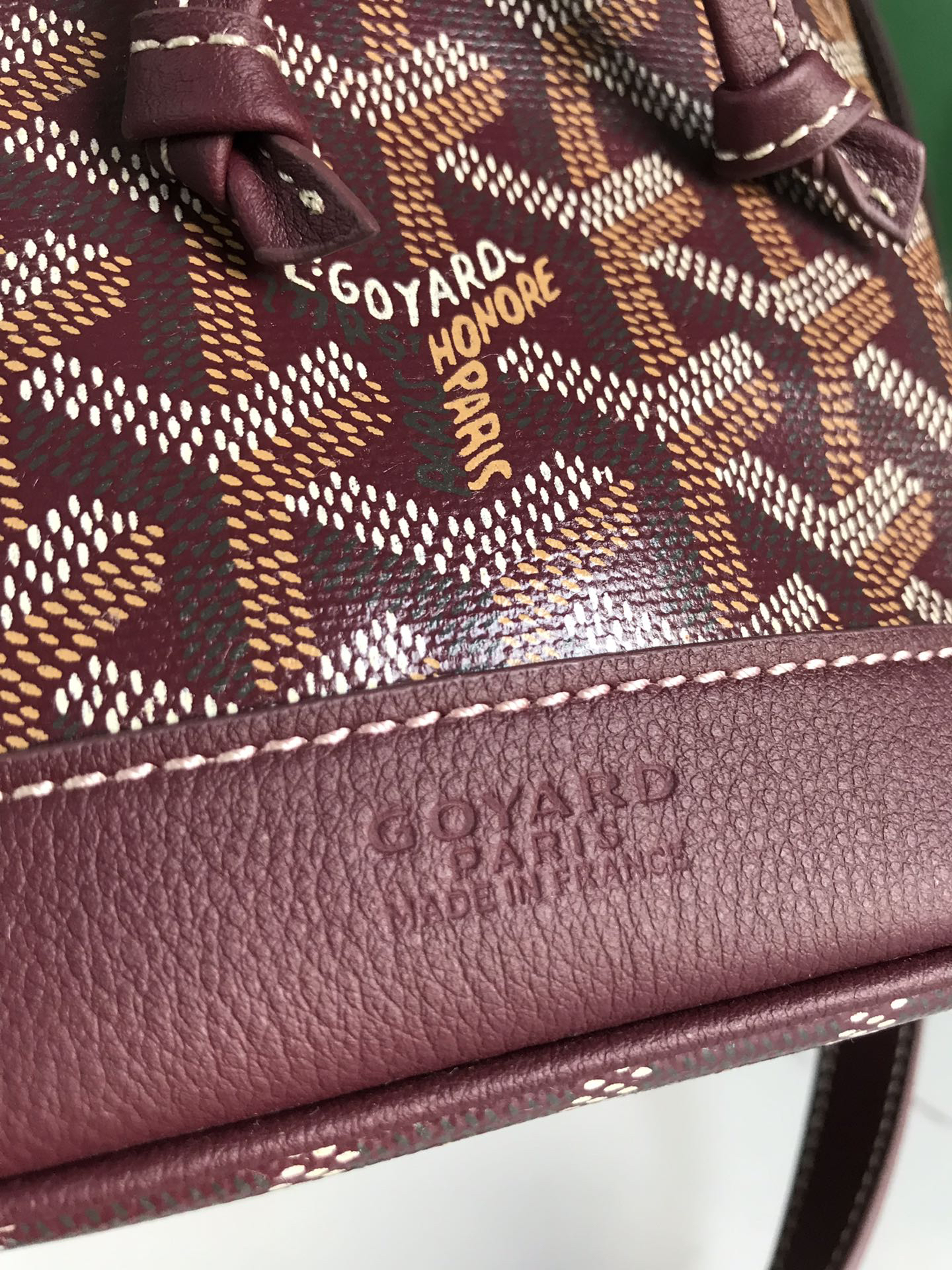 Goyard Petit Flot Bucket Bag 020196