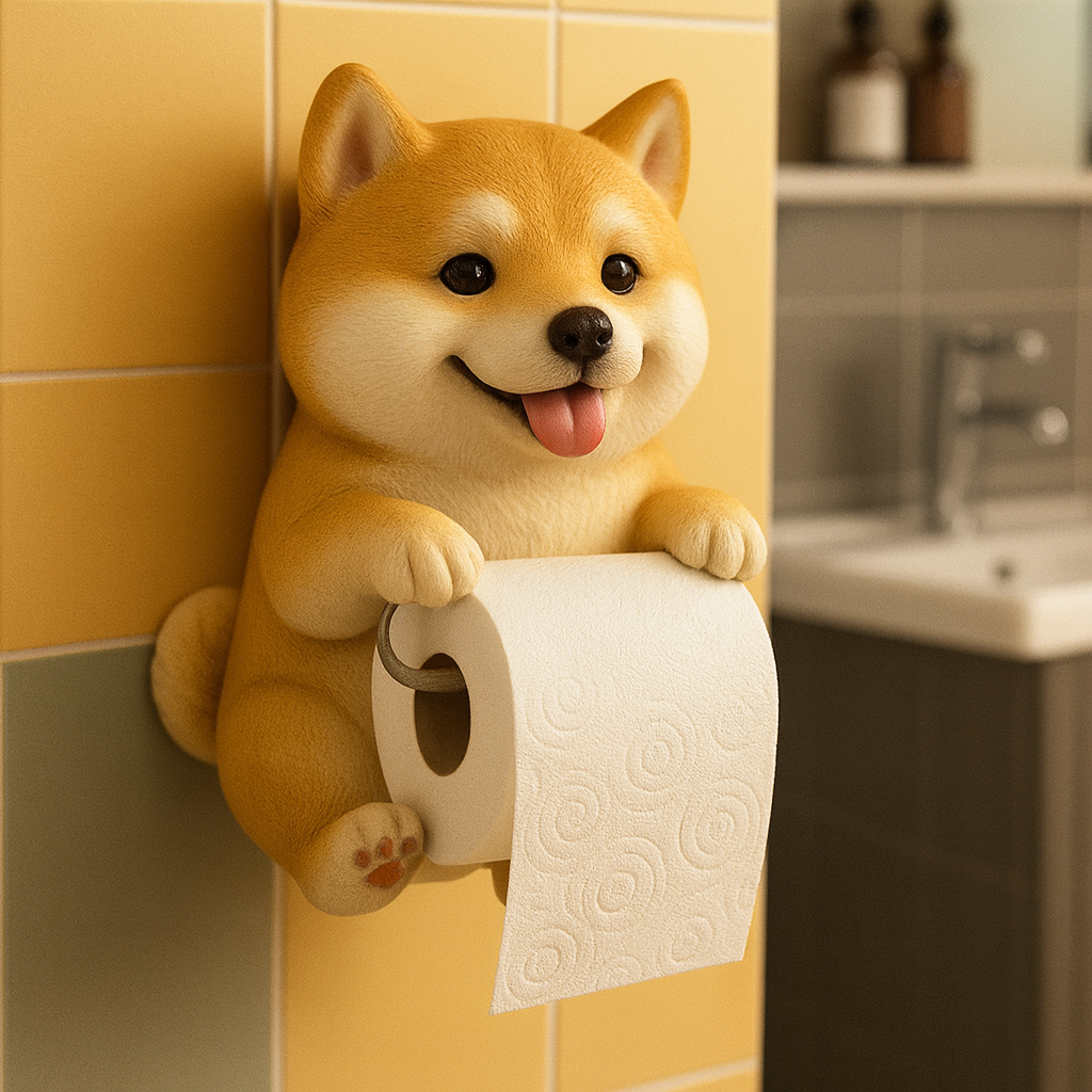 Cute pet tissue holder