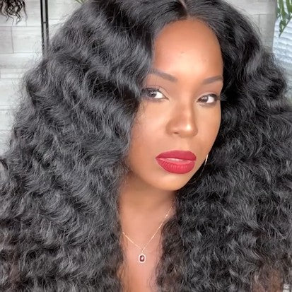 LACE FRONT BASIC CAP WIG EMPRESS EDGE NATURAL CENTER PART