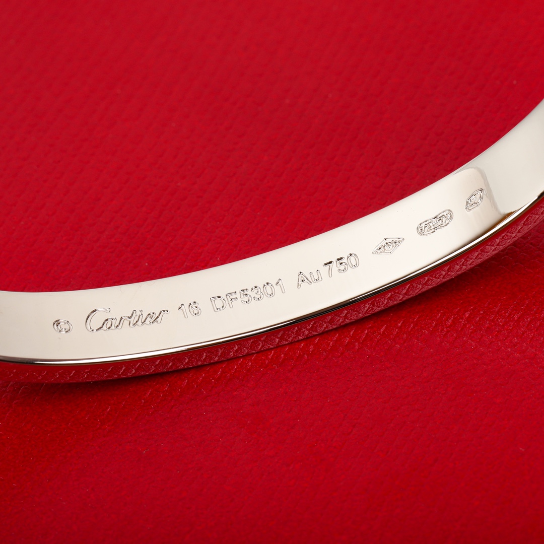 Cartier wide version of the star bracelet