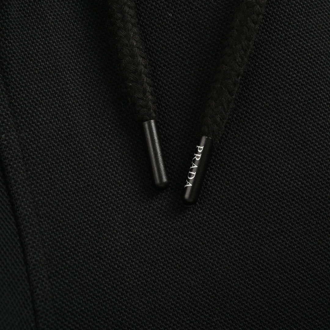 Prada 24Fw triangle logo side webbing suit trousers